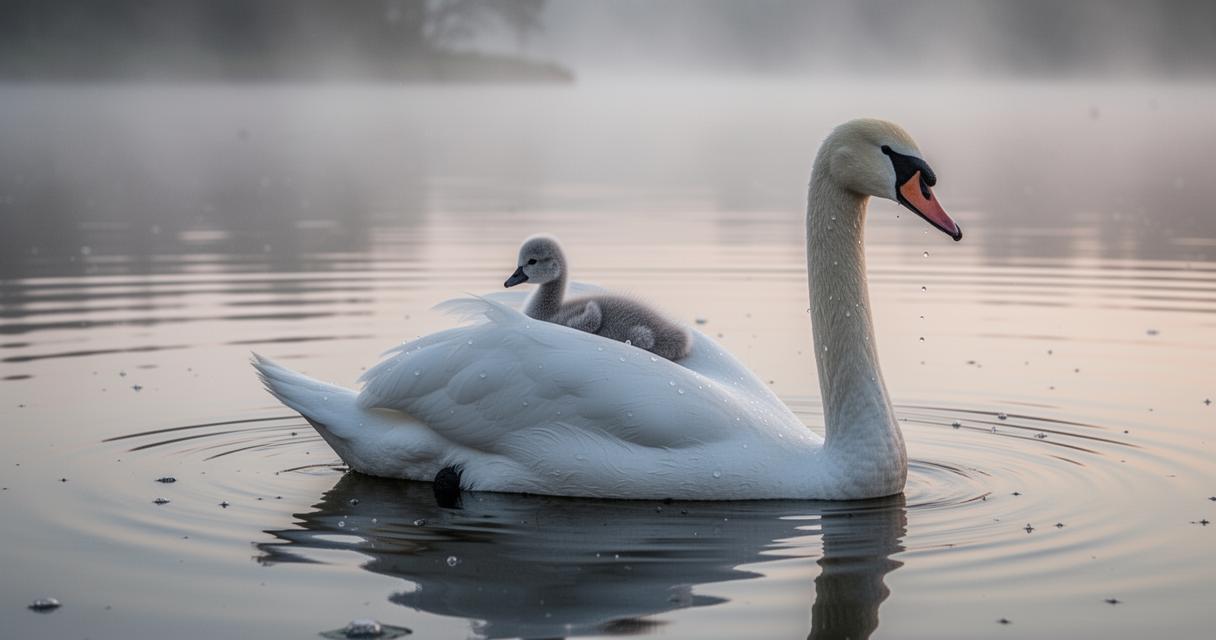 Quel est le nom du bébé cygne ? Le cygnon, symbole de beauté dès sa naissance