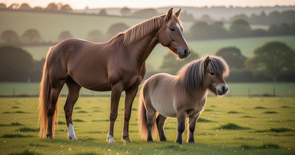 Histoire et origine des poneys : quelle est la différence entre un cheval et un poney ?