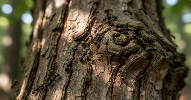 Les fourmis sont-elles nuisibles pour les arbres ? Démêler le vrai du faux dans l’écosystème forestier