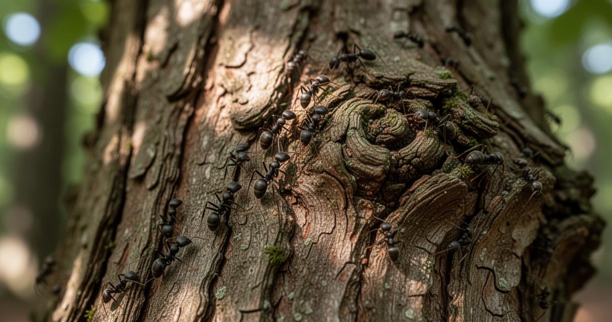 Les fourmis sont-elles nuisibles pour les arbres ? Démêler le vrai du faux dans l’écosystème forestier