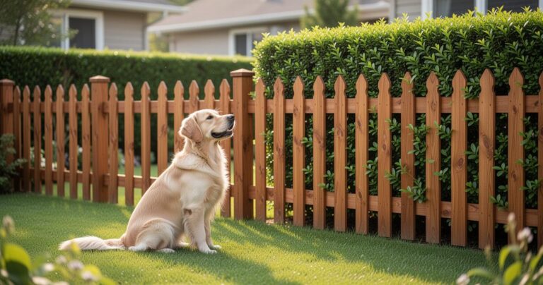 Comment choisir sa clôture pour chien classique selon la taille de votre animal : barrière, grillage ou haie